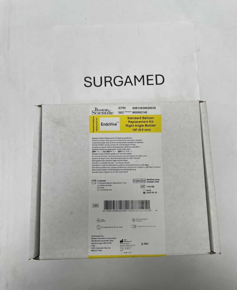 8214 - BOSTON SCIENTIFIC - Endovive Percutaneous Standard Balloon Replacement 18FR, (BX/1)