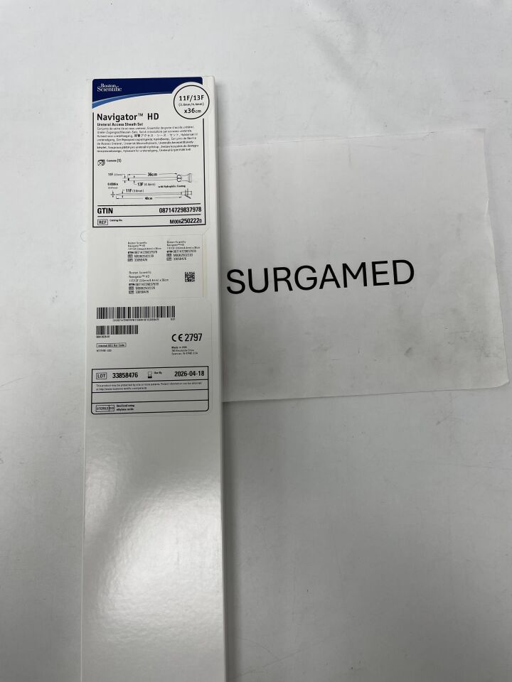 250222 - BOSTON SCIENTIFIC - Navigator HD Ureteral Access Sheath Set, 11F/13F x 36cm, (BX/1)
