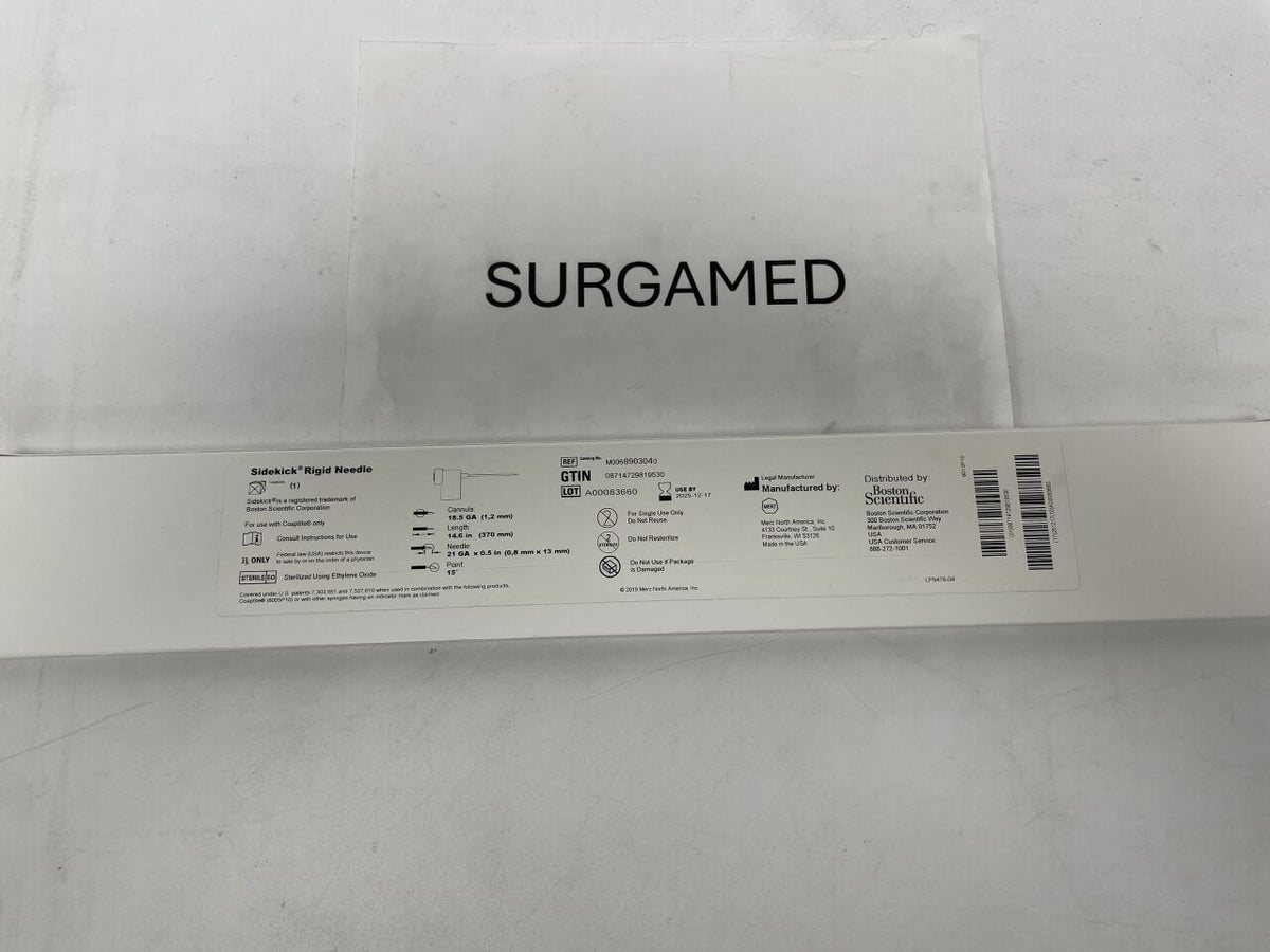 890304 - BOSTON SCIENTIFIC - Sidekick Rigid Needle, 21 GA, 14.6 in. Size, (BX/1)