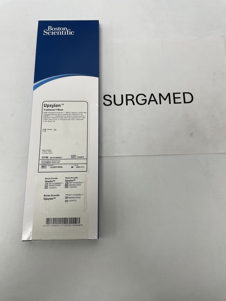 831820 - BOSTON SCIENTIFIC - Upsylon Single-Use Y-Mesh, 200 µ Thick, (BX/1)