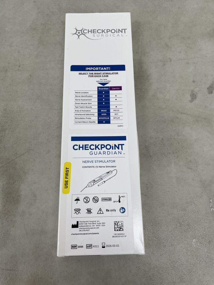 9095 - CHECKPOINT - Nerve Stimulator / Locator, (BX/1)