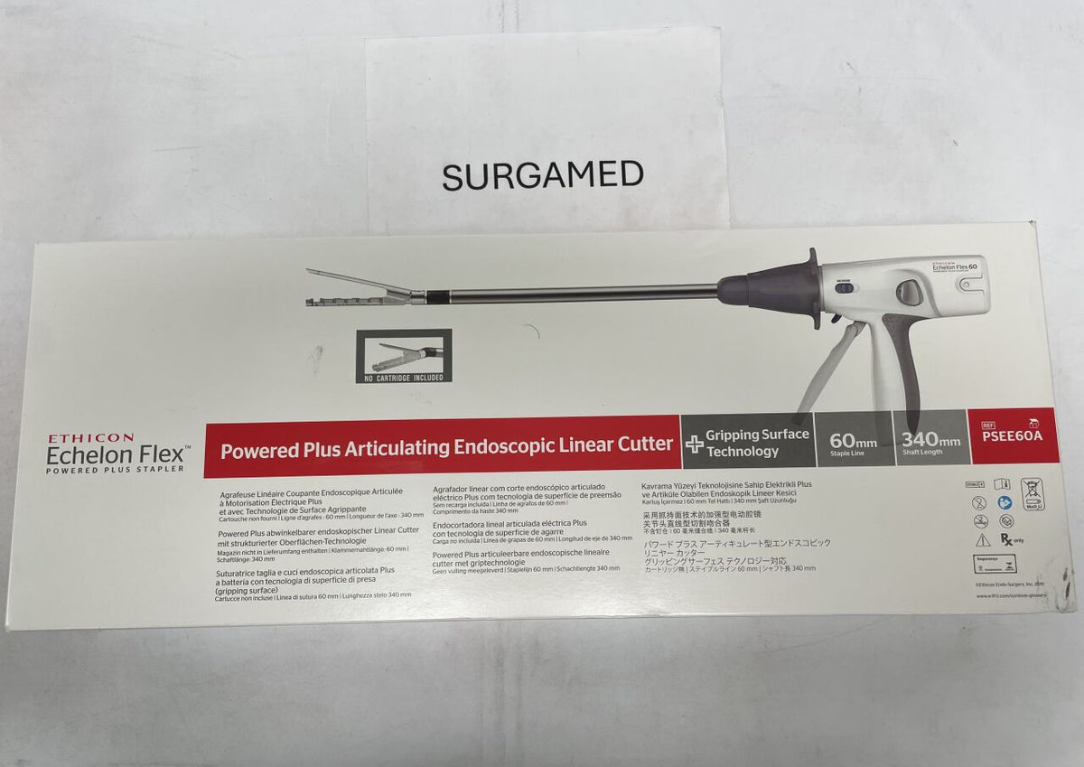 PSEE60A - ETHICON - Echelon Flex GST System Standard Powered Plus Stapler, 60 mm Size, 34 cm Length, (BX/1)