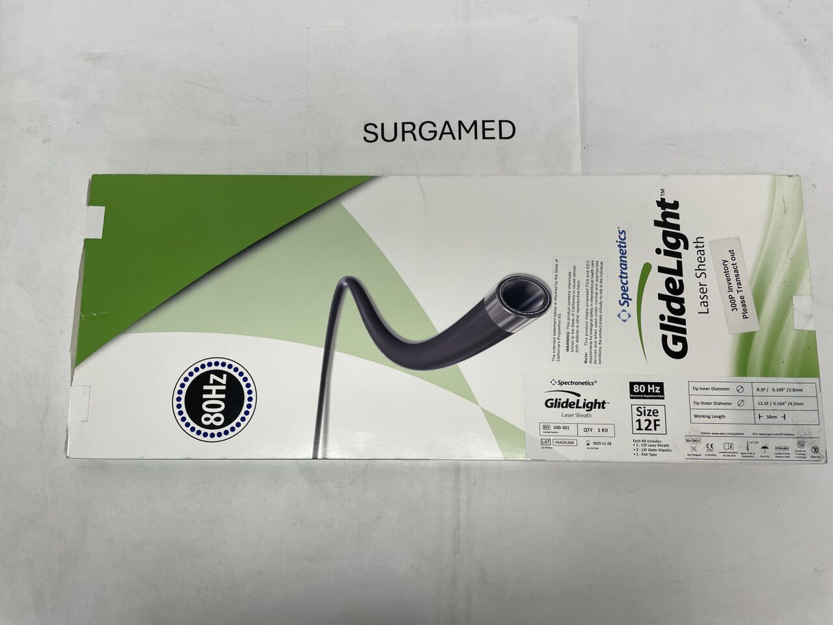 500-301 - SPECTRANETICS - GlideLight Laser Sheath - 12Fr x 80Hz, (BX/1)
