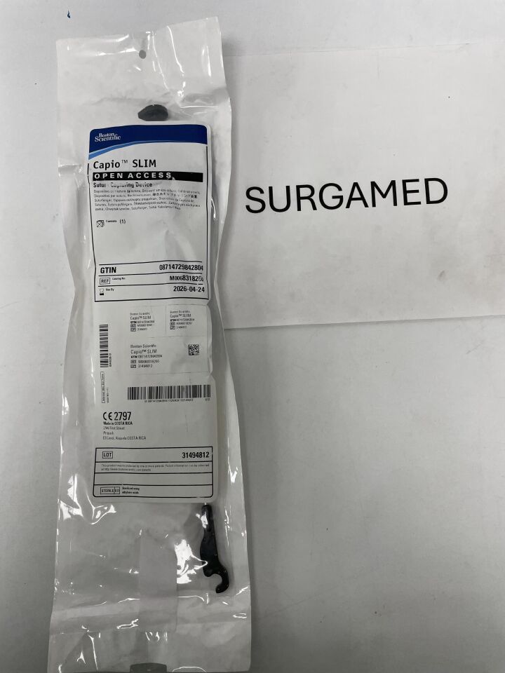 831826 - BOSTON SCIENTIFIC - Capio Slim Capturing Device, Open Access Suture, (EA)