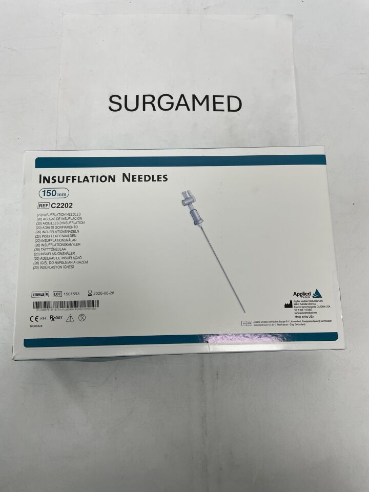 C2202 - APPLIED MEDICAL RESOURCES - Insufflation Needle: 150mm, (BX/20)
