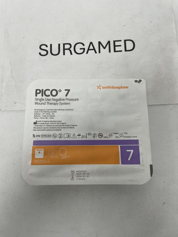 66022002-S - SMITH & NEPHEW - PICO 7 NPWT System (System Pump Only), (EA)
