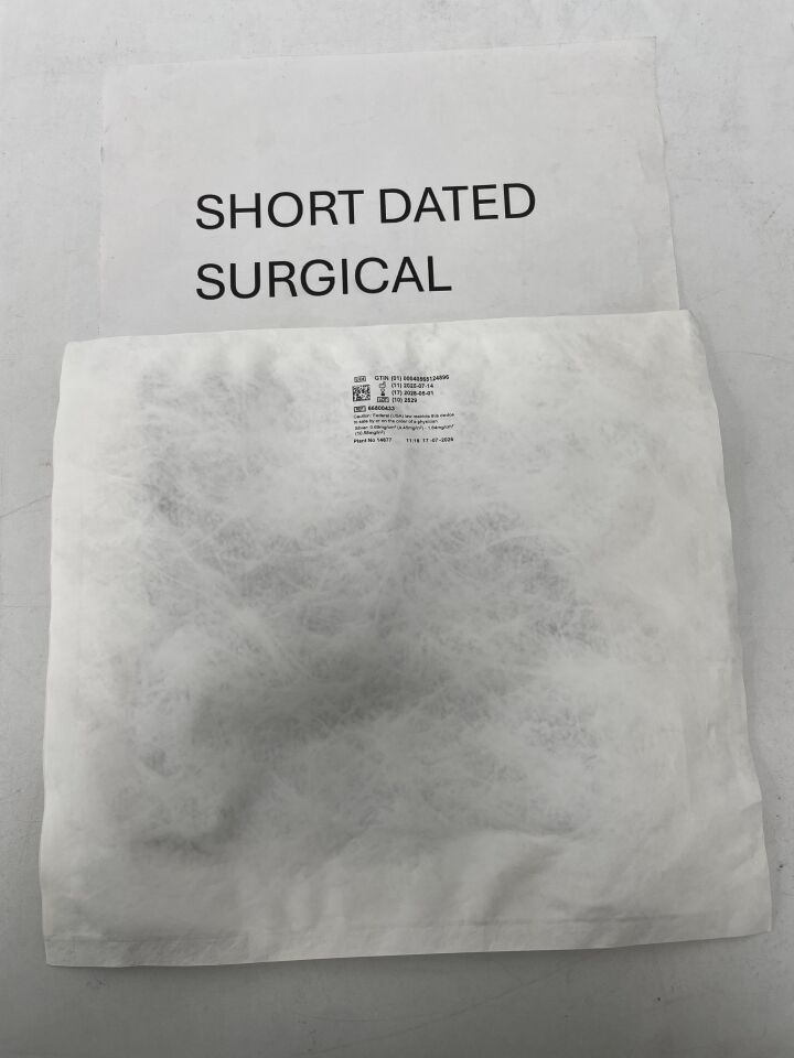 66800433 - SMITH & NEPHEW - Acticoat Flex 3 Silver Contact Layer â Nanocrystalline Silver, 16" x 16", (EA)