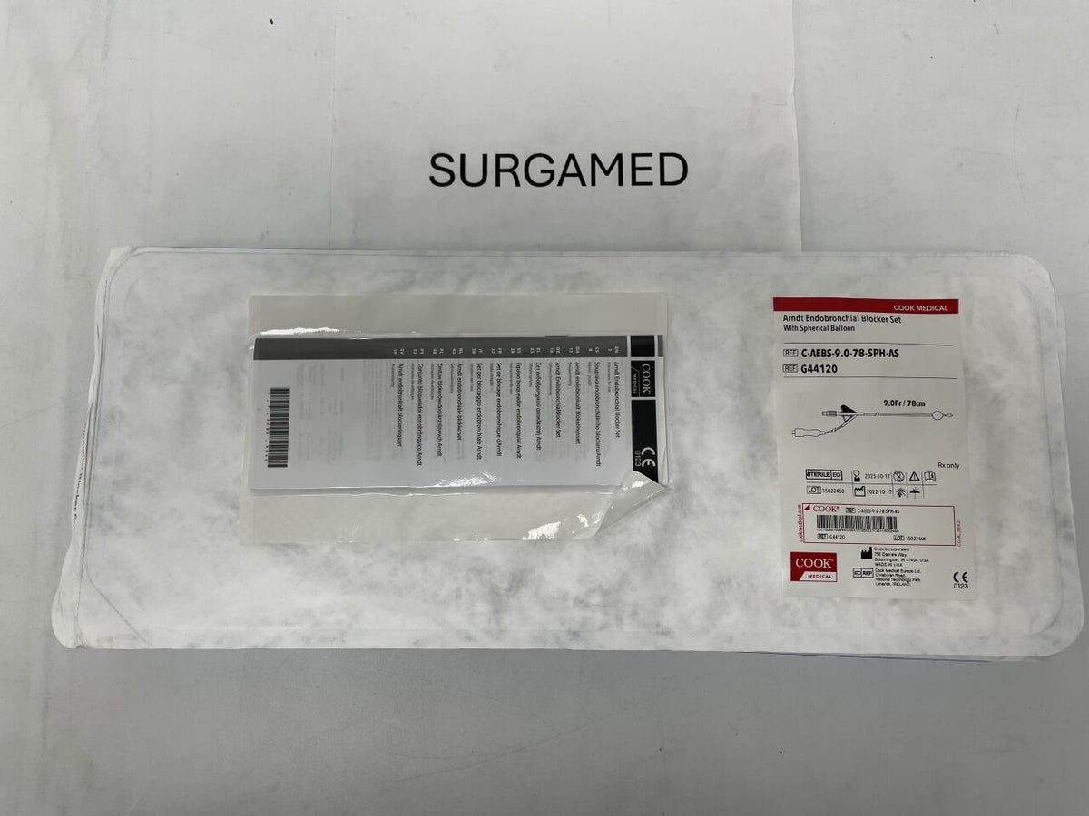 G44120 - COOK - Arndt Endobronchial Blocker Set with Spherical Balloon - C-AEBS-9.0-78-SPH-AS - 9Fr x 78cm, (EA)