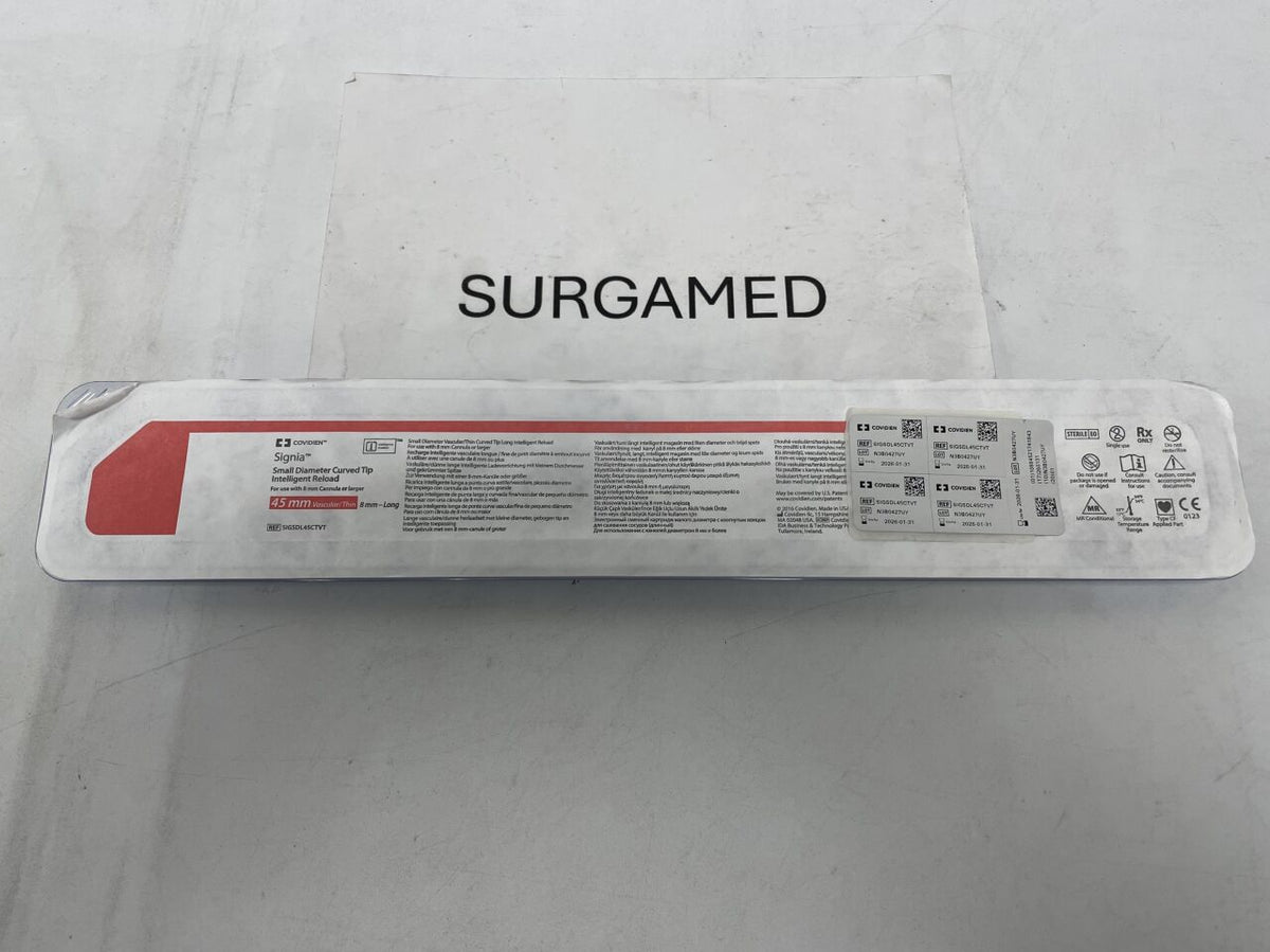 SIGSDL45CTVT - COVIDIEN - Signia Small Diameter Curved Tip Intelligent Reload, 45mm, (EA)