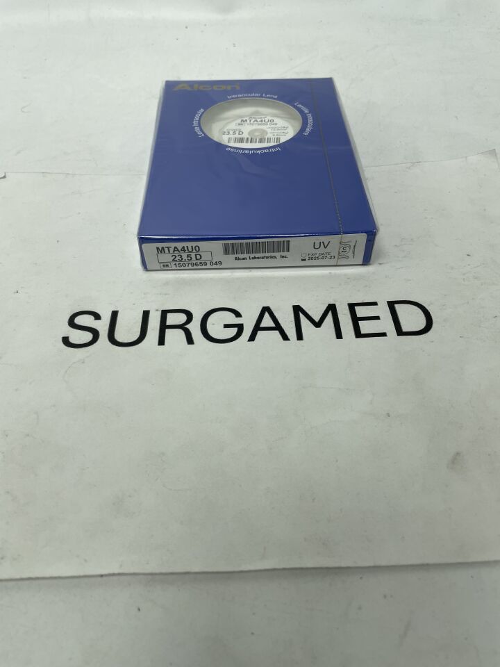 MTA4U0.235 - ALCON - Kelman Multiflex III Intraocular Lens, 23.5D, (BX/1)