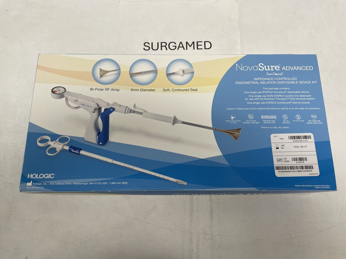 NS2013KITUS - HOLOGIC - NovaSure Advanced Impedance Controlled Endometrial Ablation Kit w/SureSound, (BX/1)