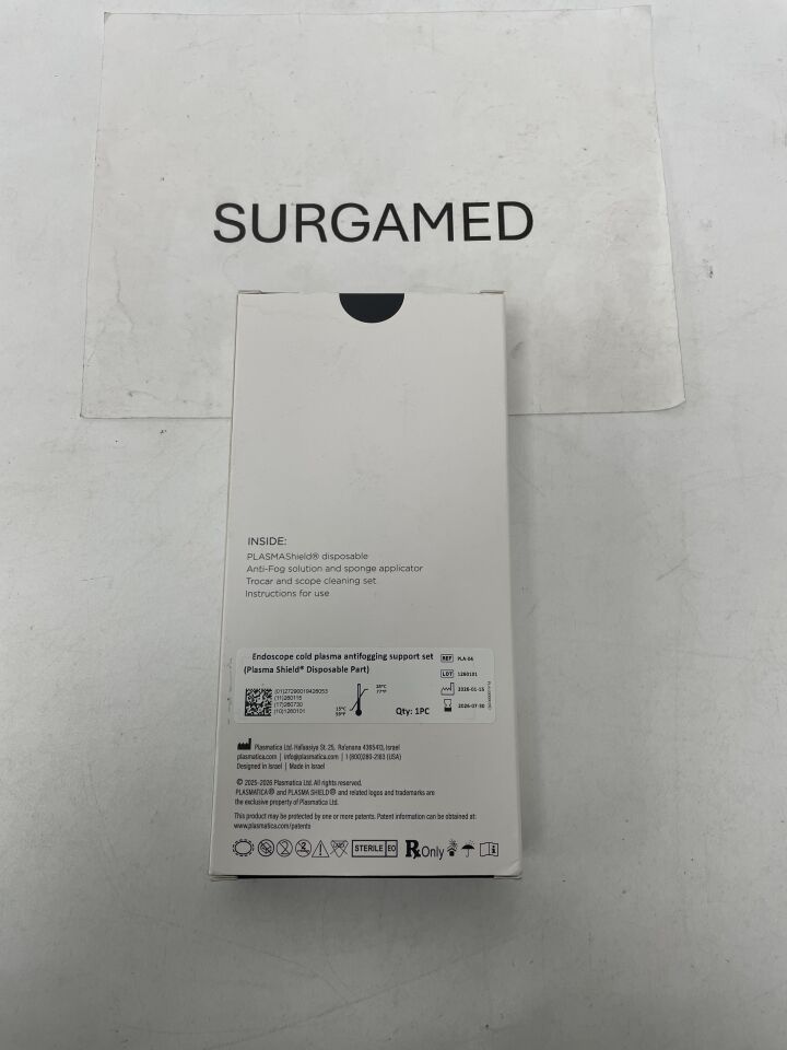 PLA-04 - PLASMATICA - Plasma Shield, Endoscope Cold Plasma Antifogging Support Set, (BX/1)