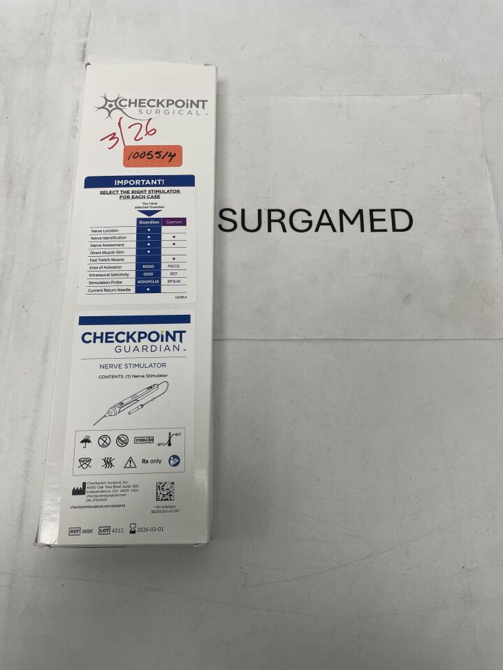 9095 - CHECKPOINT - Nerve Stimulator / Locator, (BX/1)