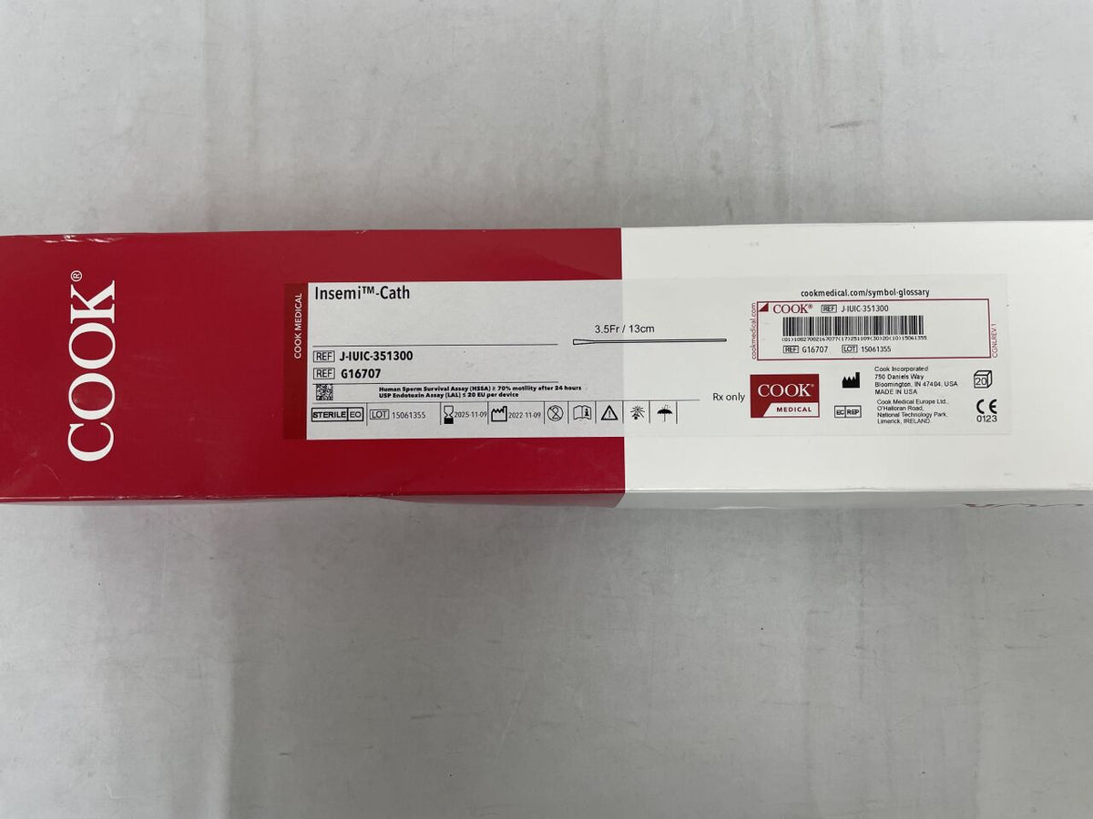 G16707 - COOK - Insemi-Cath, Straight Tip, 3.5F, (BX/20)