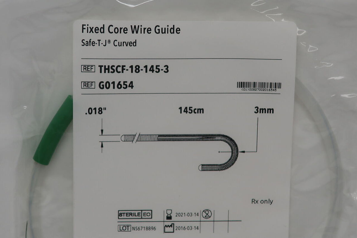 G01654 - COOK - Movable Core Wire Guide, Tapered Tefcor: 0.038 x 145cm, (EA)