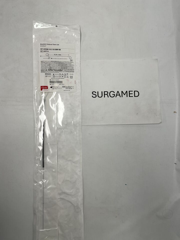G09714 - COOK - Amplatz Ureteral Stent Set 10.2F x 26cm, 0.038", (EA)
