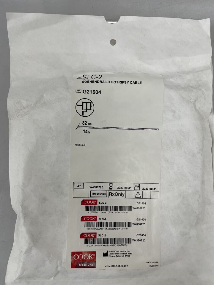 G21604 - COOK - Soehendral Lithotripsy Cable 14Fr., (EA)