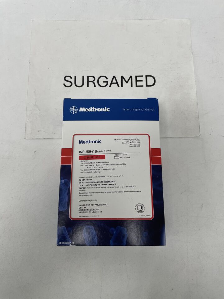 7510100 - MEDTRONIC - Infuse Bone Graft, X Small Kit, (BX/1)