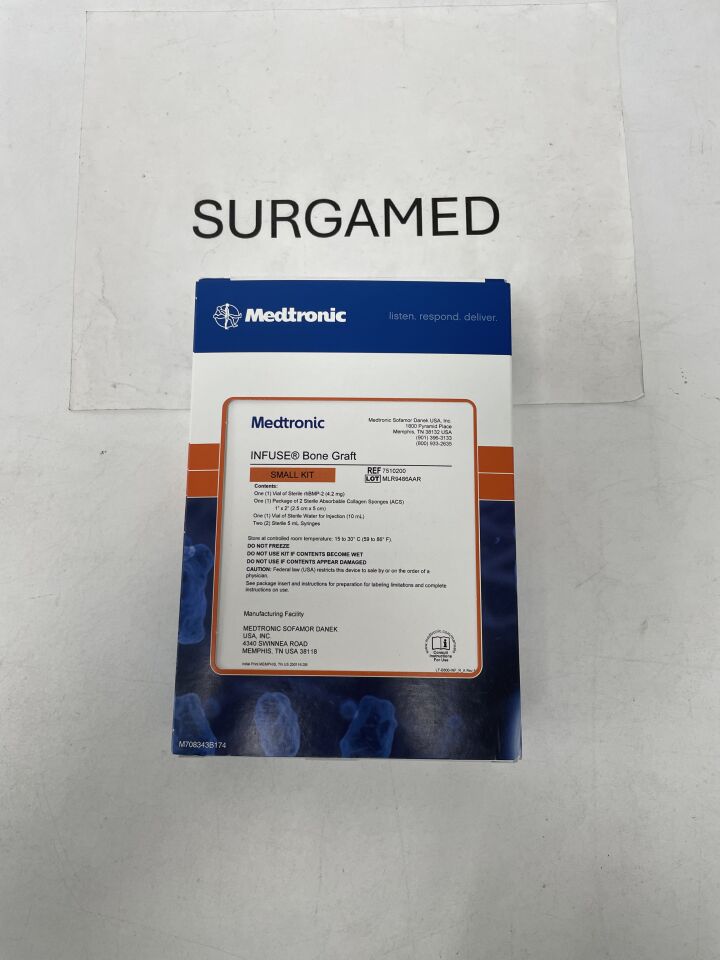 7510200 - MEDTRONIC - Infuse Bone Graft Small Kit, 2.8cc, (BX/1)