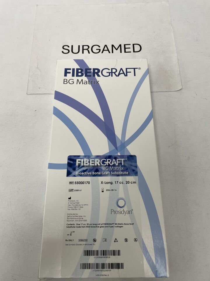 55000170 - PROSIDYAN - BG Matrix Bone Graft Substitute, X-Long - 17cc, (BX/1)