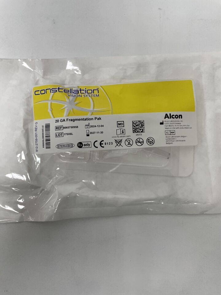 8065750958 - ALCON - Constellation Vision System, 20GA Fragmentation Pak, (EA)