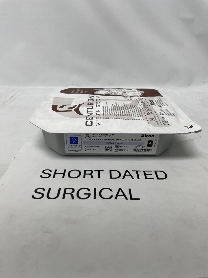 8065752182 - ALCON - Centurion Vision System Active FMS w/Intrepid Ultra Sleeves, (EA)