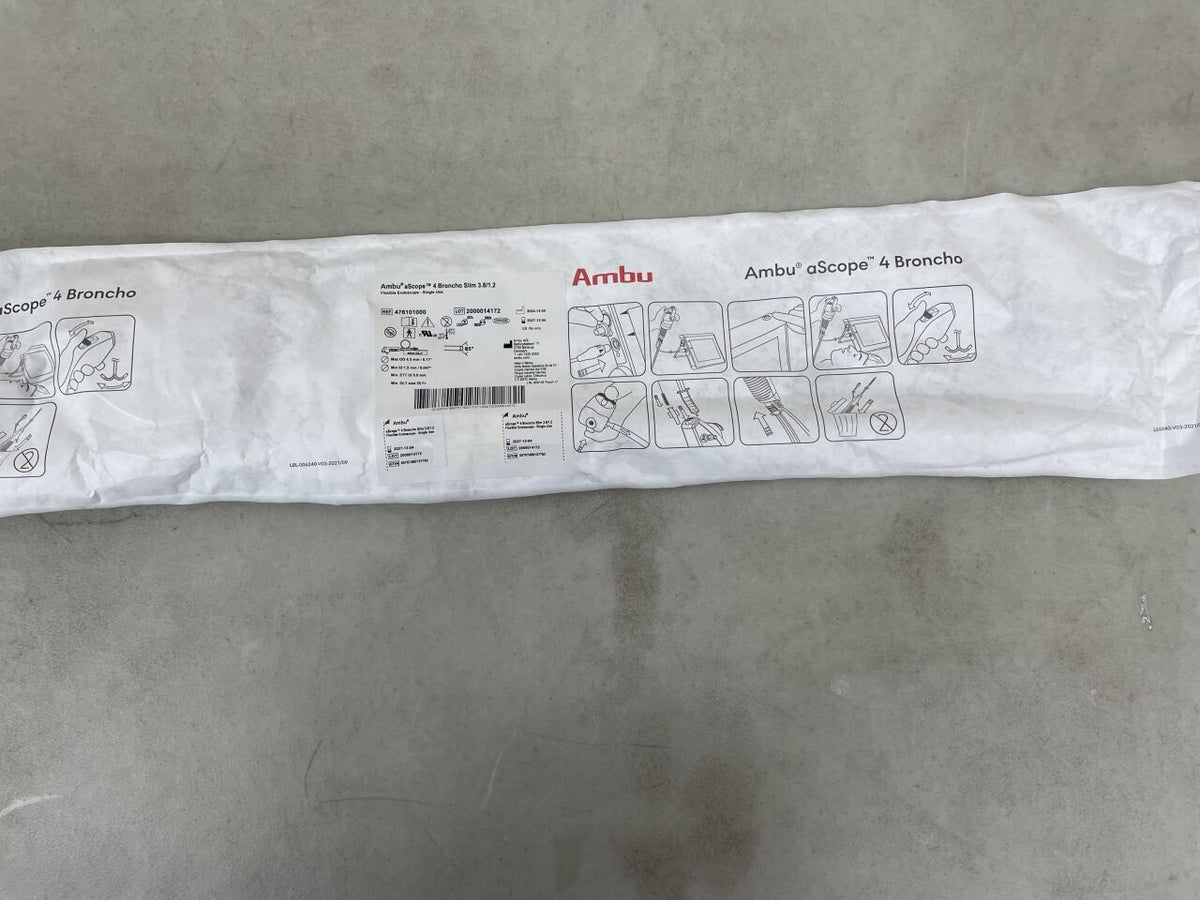 476101000 - AMBU - aScope 4 Broncho Flexible Endoscope, Slim 3.8mm / 1.2mm, (EA)