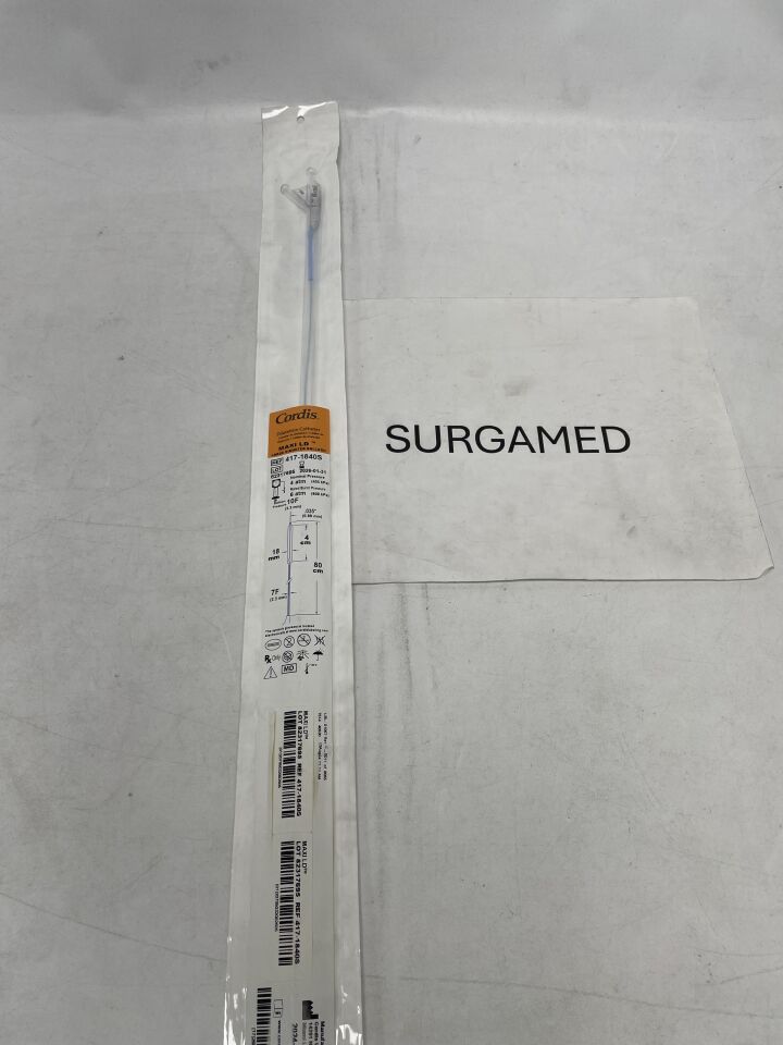 417-1840S - CORDIS - MAXI LD Large Diameter PTA Balloon Dilatation Catheter - 18mm x 4cm x 80cm (L), (EA)