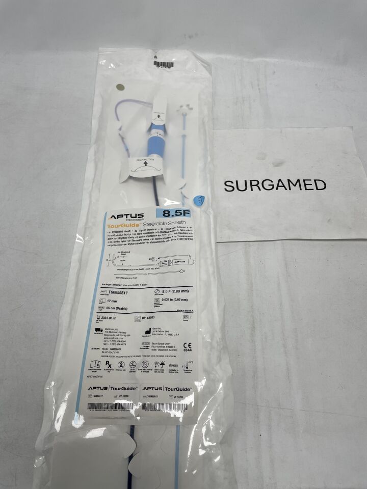 TG0855517 - MEDTRONIC - Aptus Endosystems TourGuide Steerable Sheath - 8.5Fr x 17mm x 55cm (L), (EA)