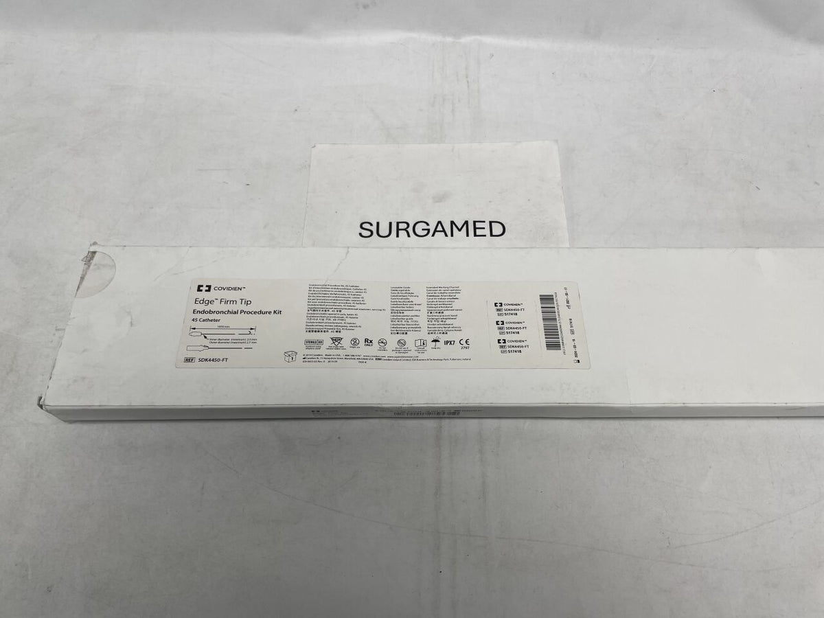 SDK4450-FT - COVIDIEN - Edge Firm Tip Endobronchial Procedure Kit - 45 Degree Firm Tip Catheter - 1069.5mm-1070mm (L), (BX/1)