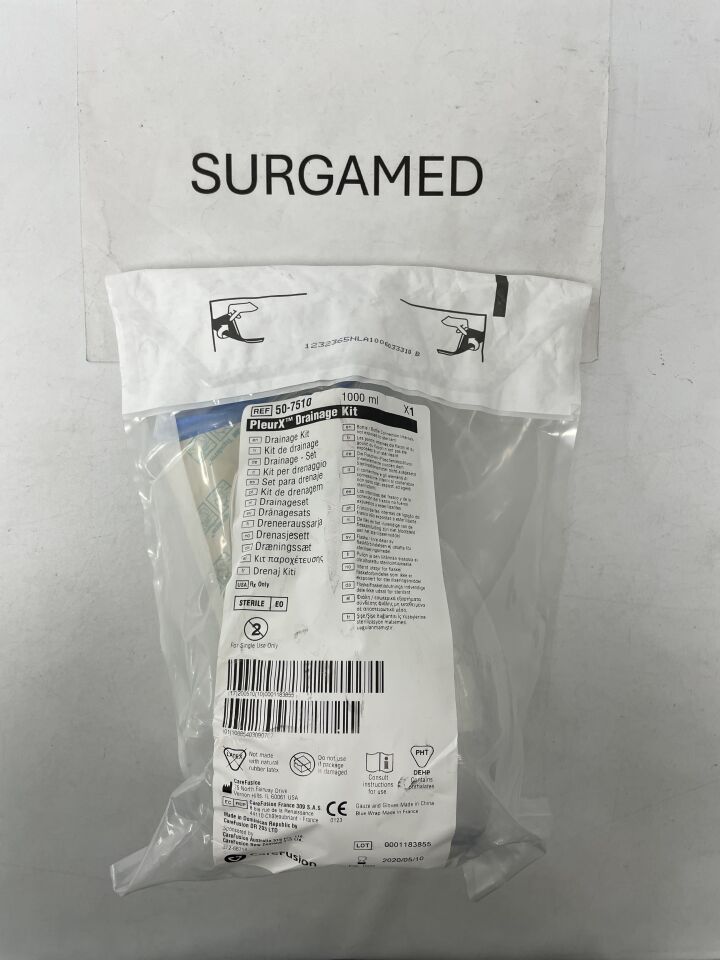 50-7510 - CAREFUSION - PleurX Drainage Kit, 1000 mL, (EA)