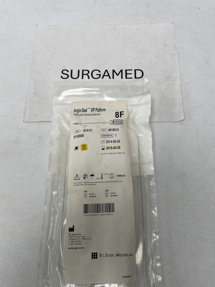 610131 - TERUMO - Angio-Seal VIP Vascular Closure Device - 8Fr, (EA)