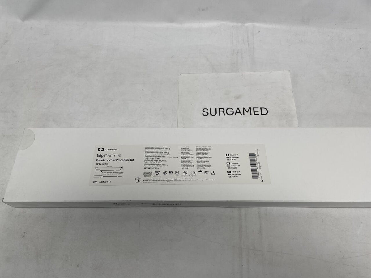 SDK4900-FT - COVIDIEN - Edge Firm Tip Endobronchial Procedure Kit - 90 Degree Firm Tip Catheter - 1070mm (L), (BX/1)