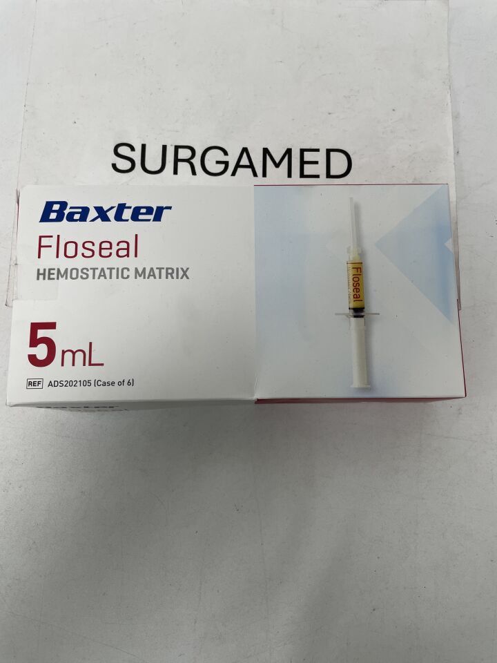 ADS202105 - BAXTER - Floseal Hemostatic Matrix w/RECOTHROM 5ml, (BX/1)