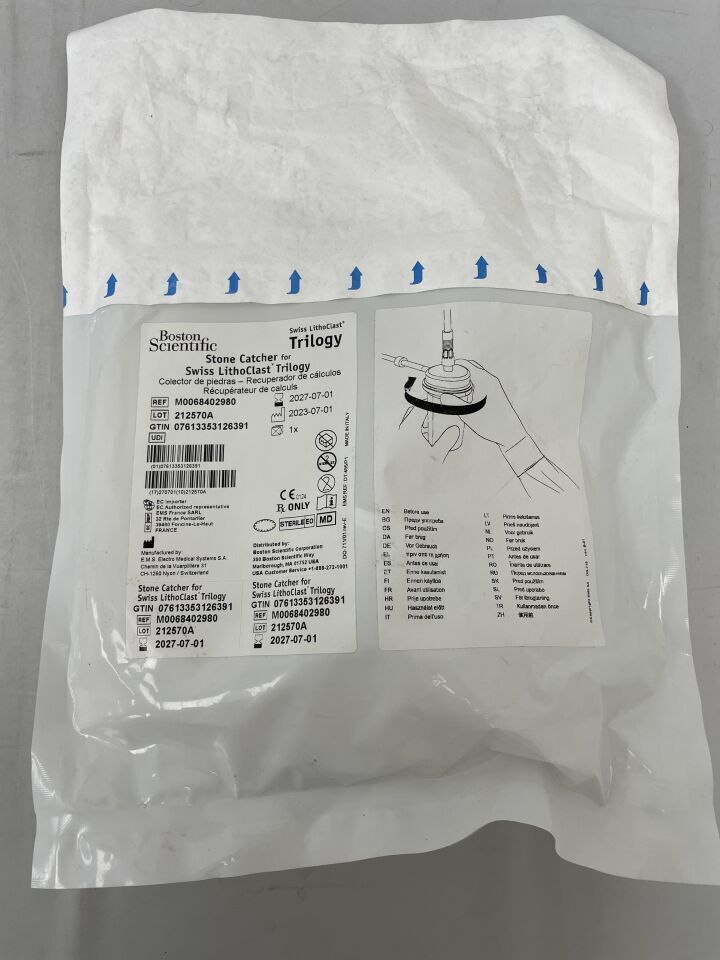 840298 - BOSTON SCIENTIFIC - Stone Catcher for Swiss LithoClast Trilogy | Full catalog ref: M0068402980 | Short ref: 840298, (EA)