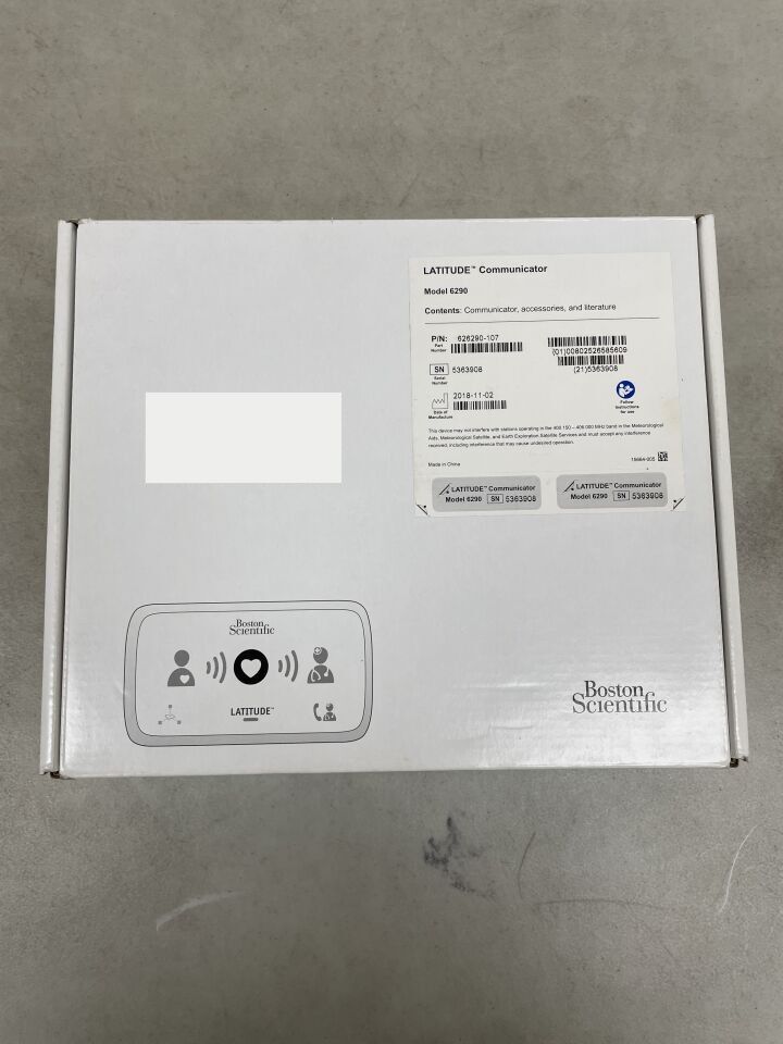 6290 - BOSTON SCIENTIFIC - LATITUDE Communicator | Full catalog ref: 626290-107 | Short ref: 6290, ()