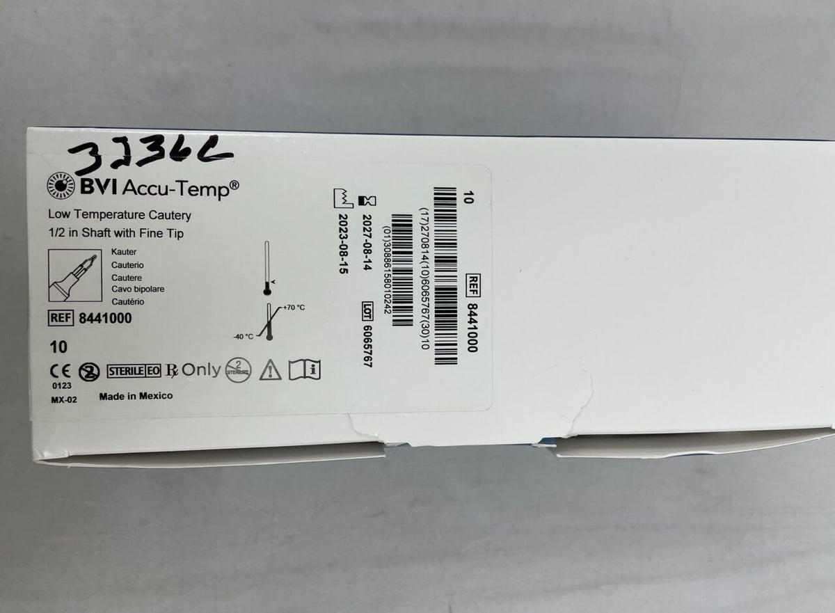 8441000 - BVI - AccuTemp Ophthalmic Cautery, Low Temperature, 0.5" Fine Tip, (BX/10)
