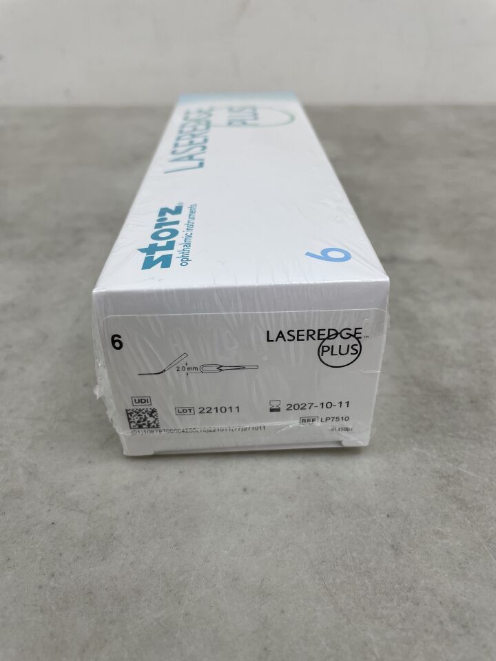 LP7510 - BAUSCH & LOMB - LaserEdge Plus Crescent Knife, (BX/6)