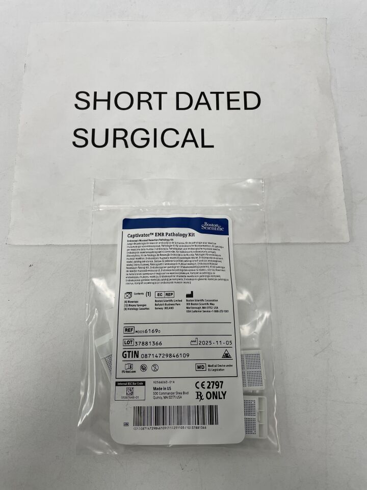6169 - BOSTON SCIENTIFIC - Captivator EMR Pathology Kit | Full catalog ref: M00561690 | Short ref: 6169, ()