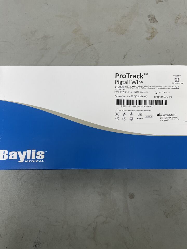 PTW-25-230 - BAYLIS MEDICAL - ProTrack Pigtail Wire, (BX/1)