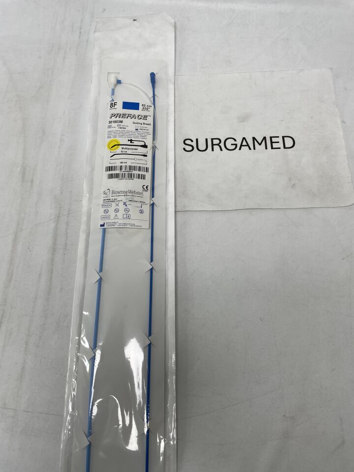 301803M - BIOSENSE WEBSTER - PREFACE Guiding Sheath - 8Fr x 62cm x .032" (L), (EA)