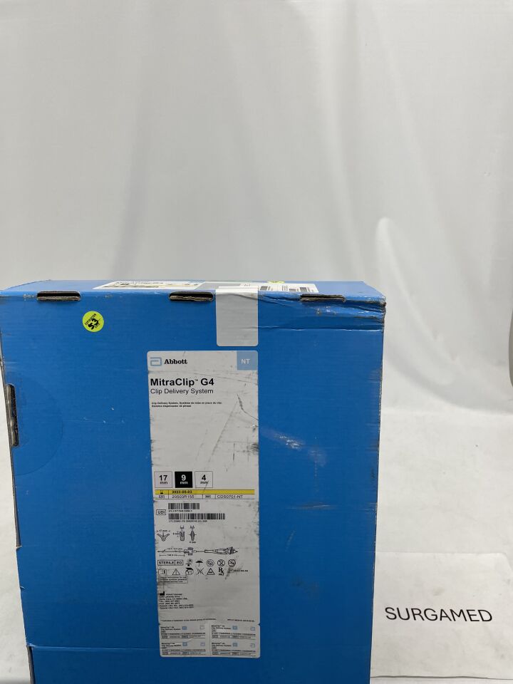 CDS0701-NT - ABBOTT - MitraClip G4 Clip Delivery System - 17mm x 9mm x 4mm (L), (BX/1)