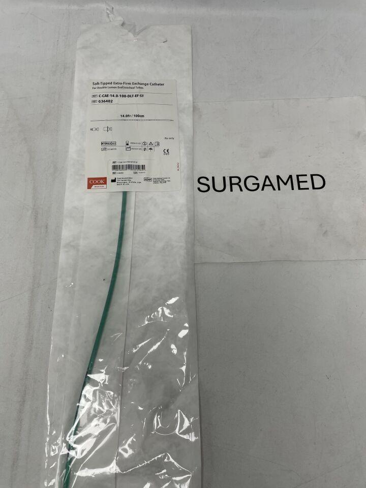 G36402 - COOK - Extra-Firm Airway Exchange Catheter with Soft Tip, 14 Fr Size (L), (EA)