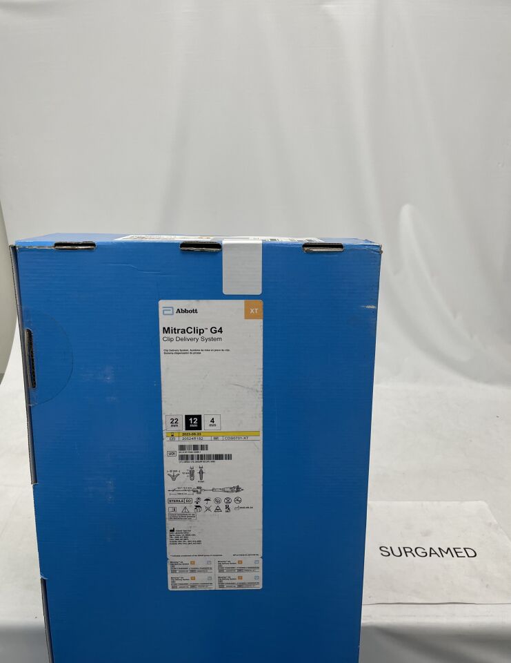 CDS0701-XT - ABBOTT - MitraClip G4 Clip Delivery System - 22mm x 12mm x 4mm (L), (BX/1)
