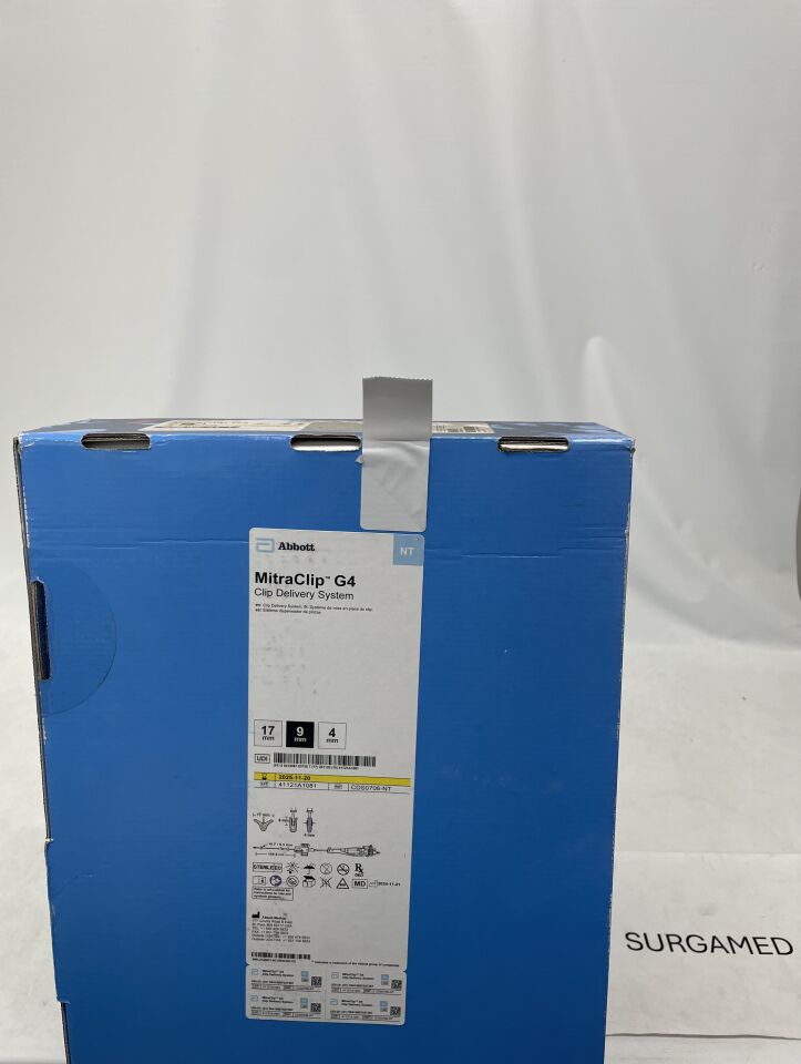 CDS0706-NT - ABBOTT - MitraClip G4 Clip Delivery System - 17mm x 9mm x 4mm (L), (BX/1)