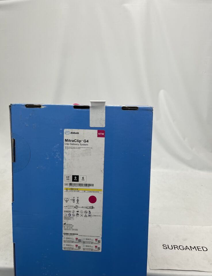 CDS0706-NTW - ABBOTT - MitraClip G4 Clip Delivery System - 17mm x 9mm x 6mm (L), (BX/1)