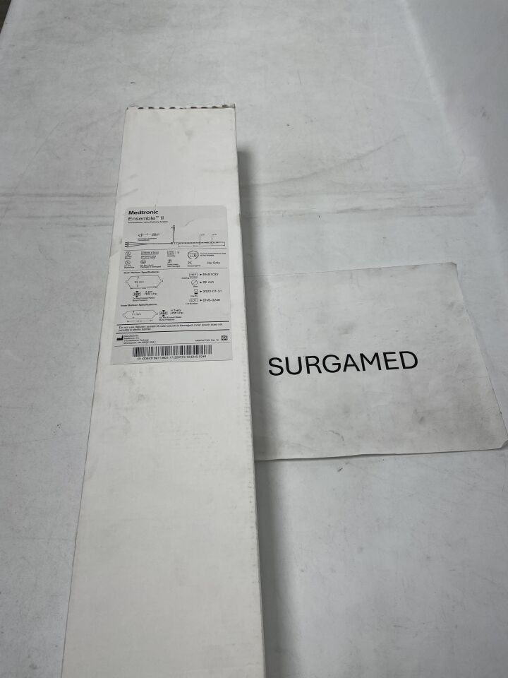 ENS1022 - MEDTRONIC - Ensemble II Transcatheter Valve Delivery System - 22mm x 22Fr x 100cm (L), (BX/1)