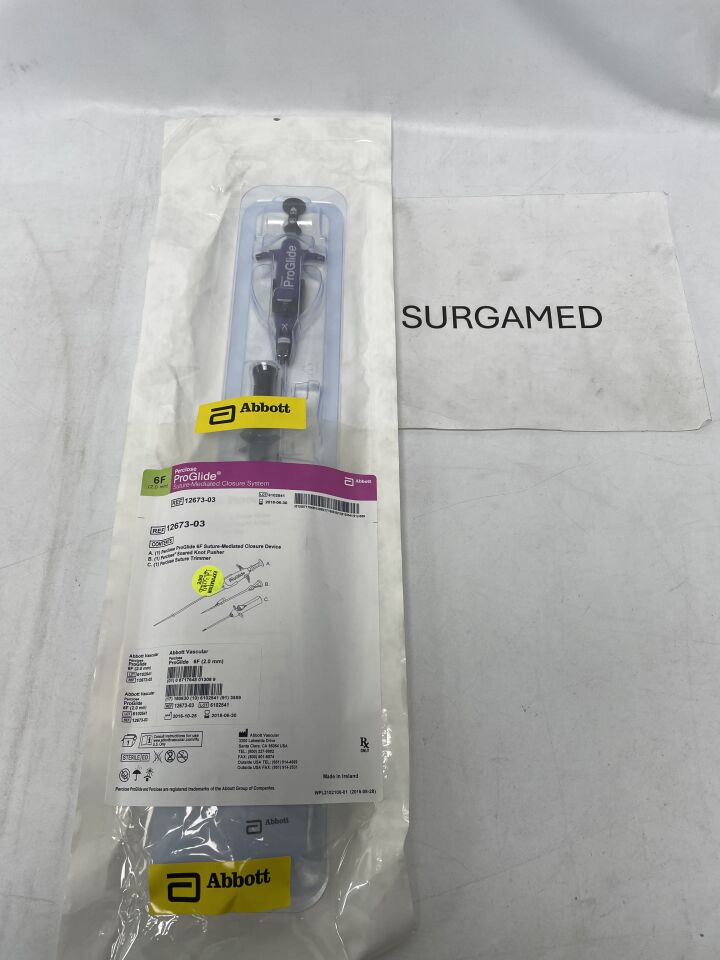 12673-03 - ABBOTT - Perclose ProGlide Suture Mediated Closure System - 6Fr, (EA)