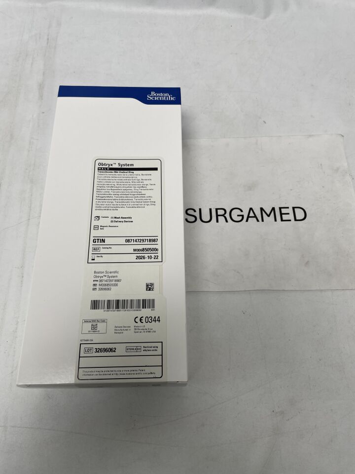 850500 - BOSTON SCIENTIFIC - Obtryx System Halo Transobturator Mid-Urethral Sling, (BX/1)