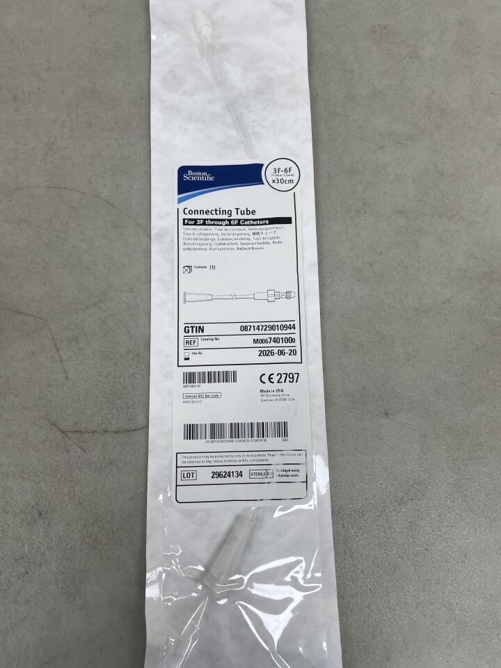 740100 - BOSTON SCIENTIFIC - Connecting Tube for 3Fr-6Fr Catheters - 30cm, (EA)